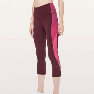 Lululemon Colour Me Ombre Crop